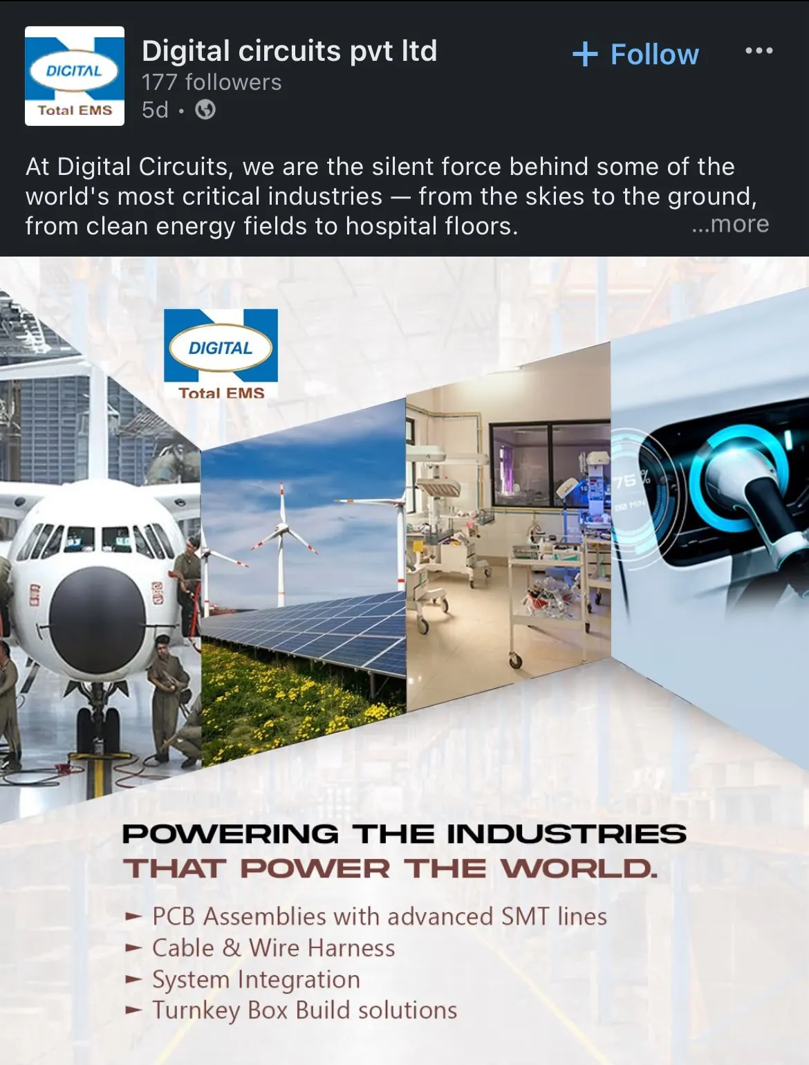 Digital Circuits LinkedIn post 4