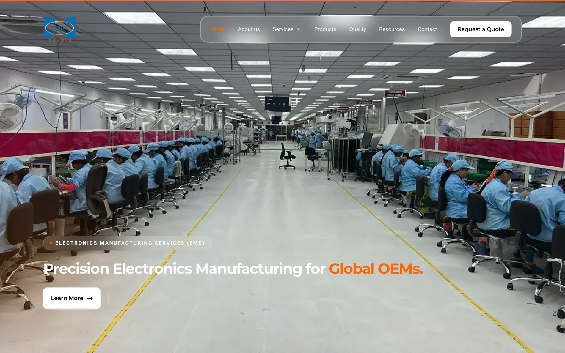 Digital Circuits website home page